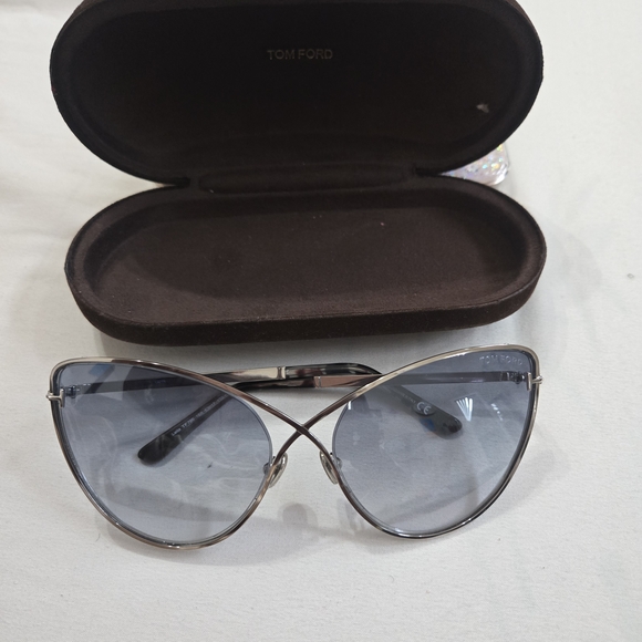 Tom Ford Women\'s Gold and Silver Sunglasses